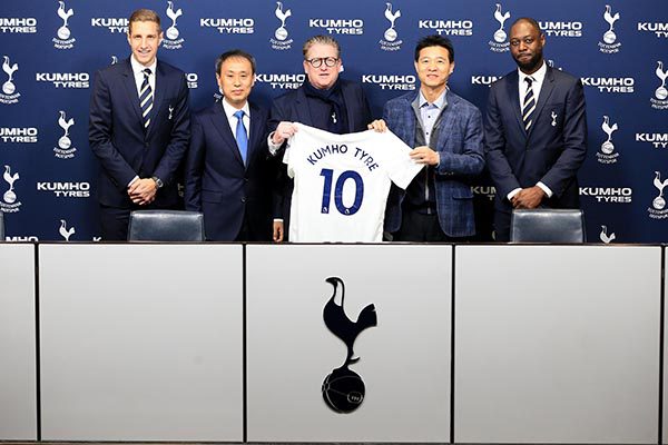 Kumho Tyre Partnership Extension with Tottenham Hotspur Formally Announced