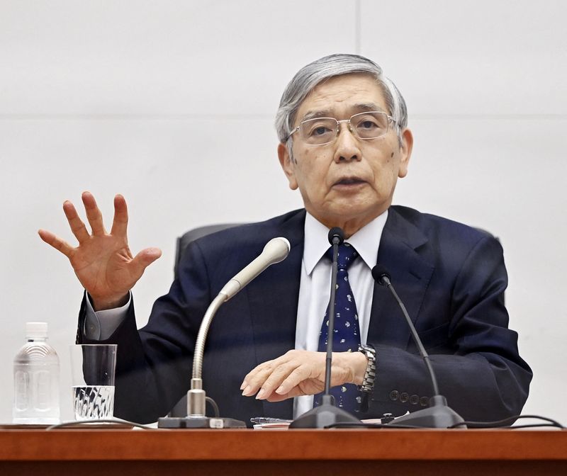 Kuroda says BOJ will keep easy policy to hit price goal sustainably