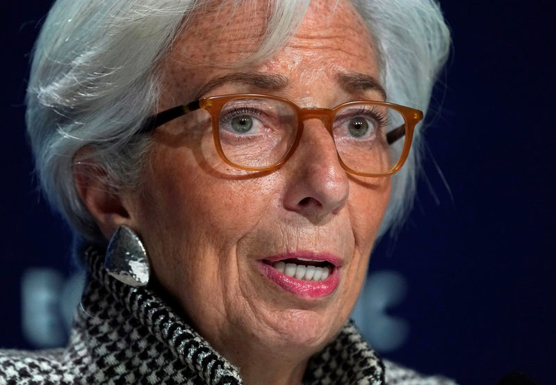 Lagarde says bullish economic outlook masks risks