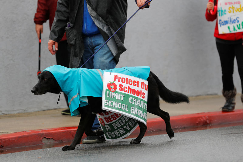 Los Angeles teachers strike 