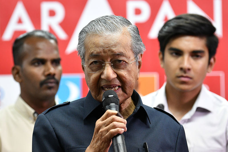 Malaysia renegotiating terms of major Belt-and-Road rail project: PM Mahathir