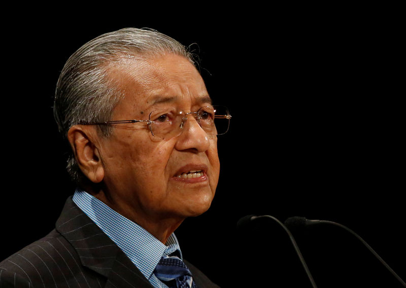 Malaysian PM Mahathir says growing countries need different trade protections