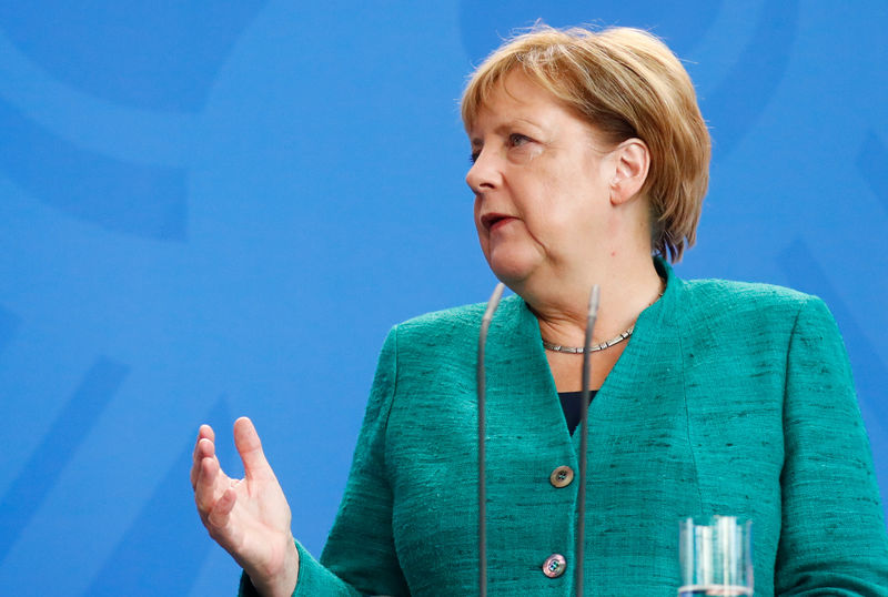 Merkel cool on EU independent payment system to save Iran deal