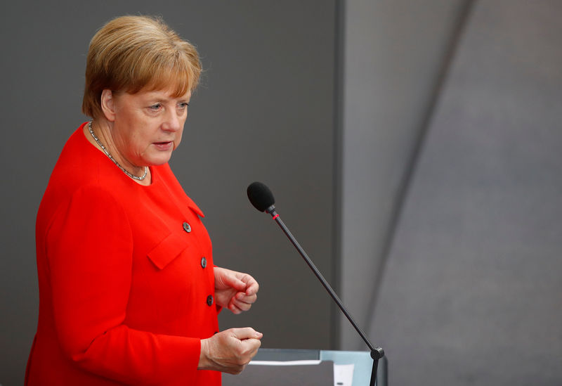 Merkel says conditionality on euro zone aid is not up for question