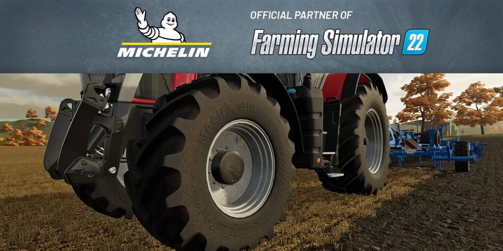 Michelin Agricultural Tyres Available in Farming Simulator 22