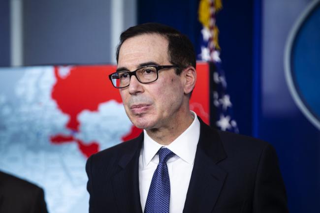 Mnuchin Disputes Democrats’ Claims of Russian Sanctions Conflicts