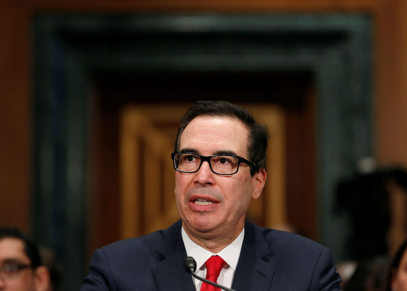 Mnuchin urges Congress to raise debt ceiling 