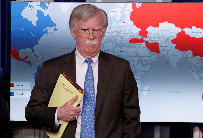 Move over ayatollahs: Bolton turns tweets and talons on Maduro