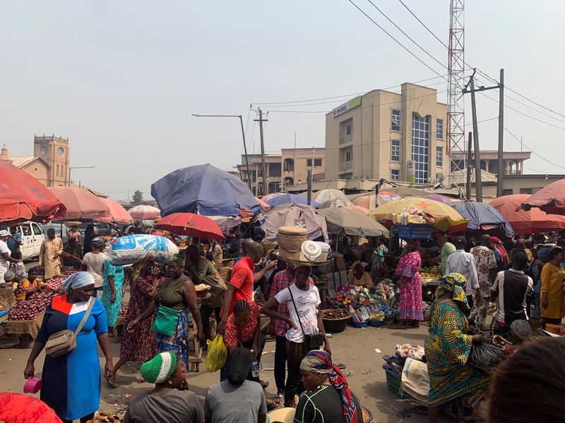 Nigeria hikes interest rates as unions protest economic hardship