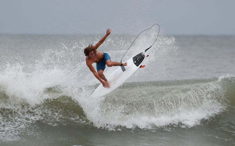 North Carolina coast feels Florence