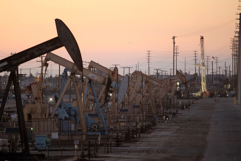 Oil gains on tighter supply prospects, Gaza ceasefire talks in focus