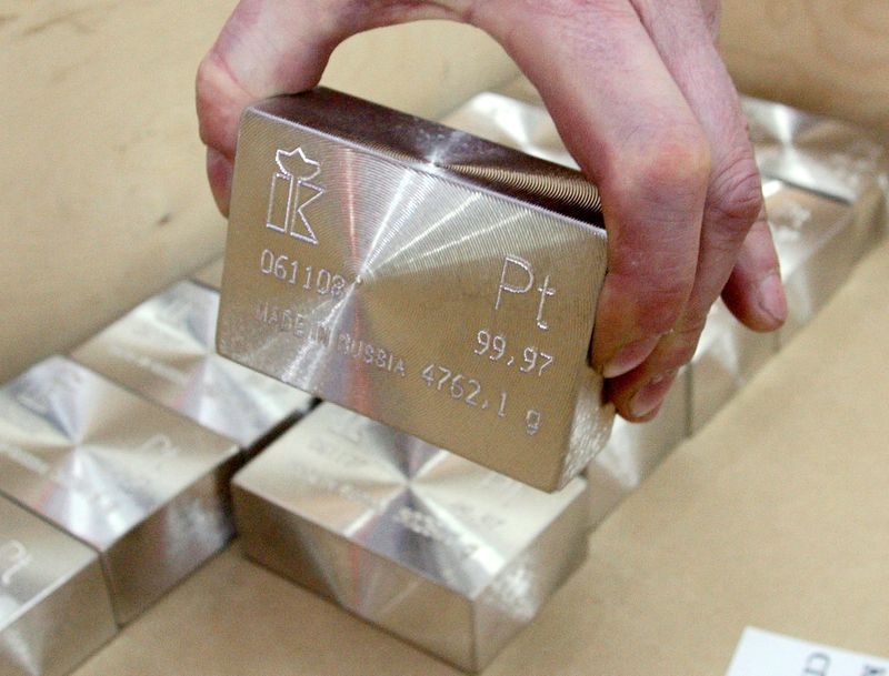 Platinum seen at 00 by year-end amid South African power crisis - BofA