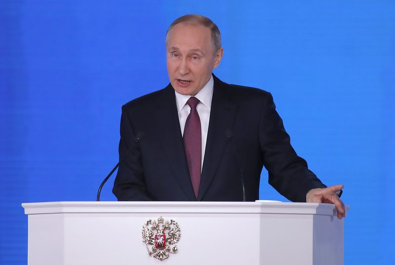 Putin says Russia needs new technology to prospect for Arctic oil