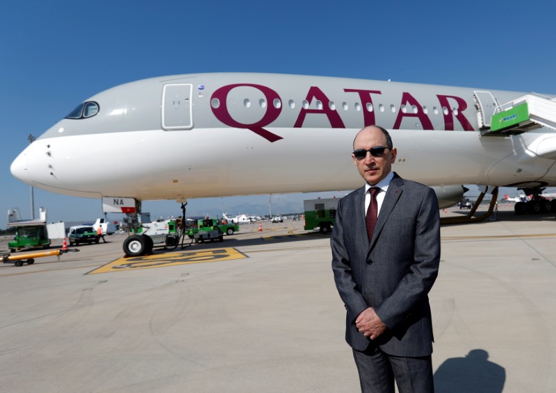 Qatar Airways boss apologizes for remarks on women CEOs