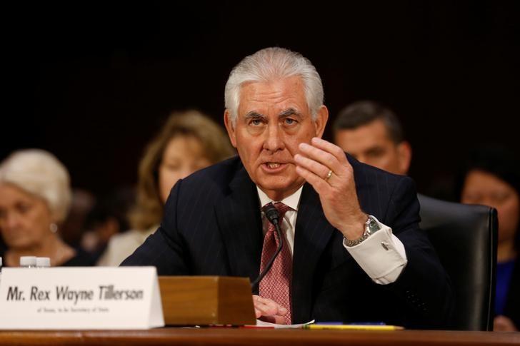 REFILE-U.S. State Department nominee Tillerson fights climate deposition