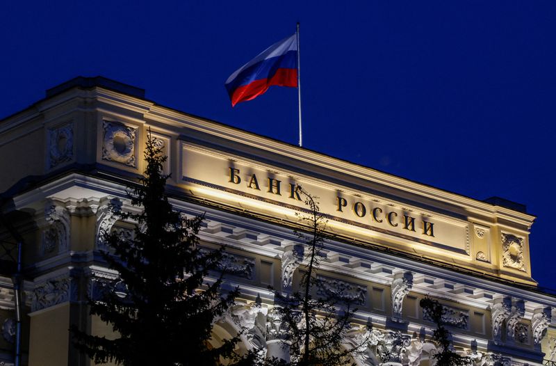 Russian central bank plays down role of dollar and euro at home and globally