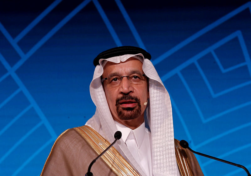 Saudi energy minister Falih says kingdom to respond to weak oil demand