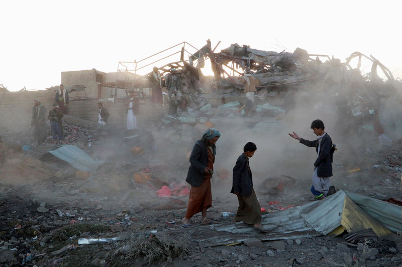 Saudi-led coalition says strike hit a legitimate target in Yemen