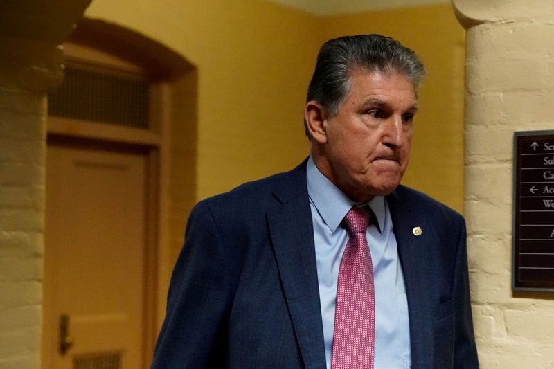 Schumer, Manchin in talks at Biden