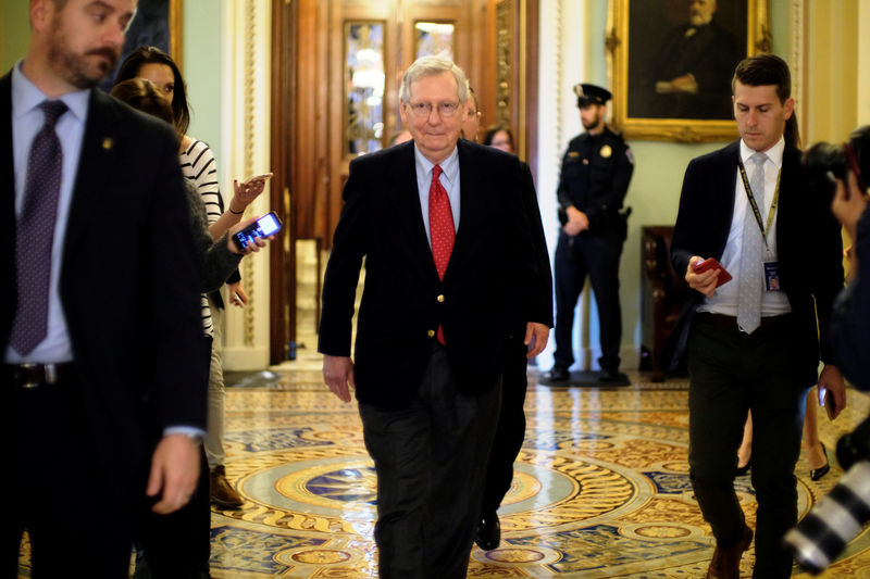 Senate Republicans pin down votes to pass tax bill: McConnell