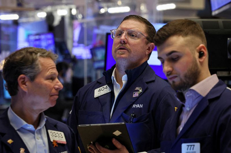 S&P, Nasdaq end at records as inflation data supports rate cut view