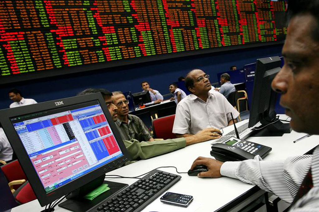 Sri Lankan shares hit 1-1/2-week closing high; banking stocks lead