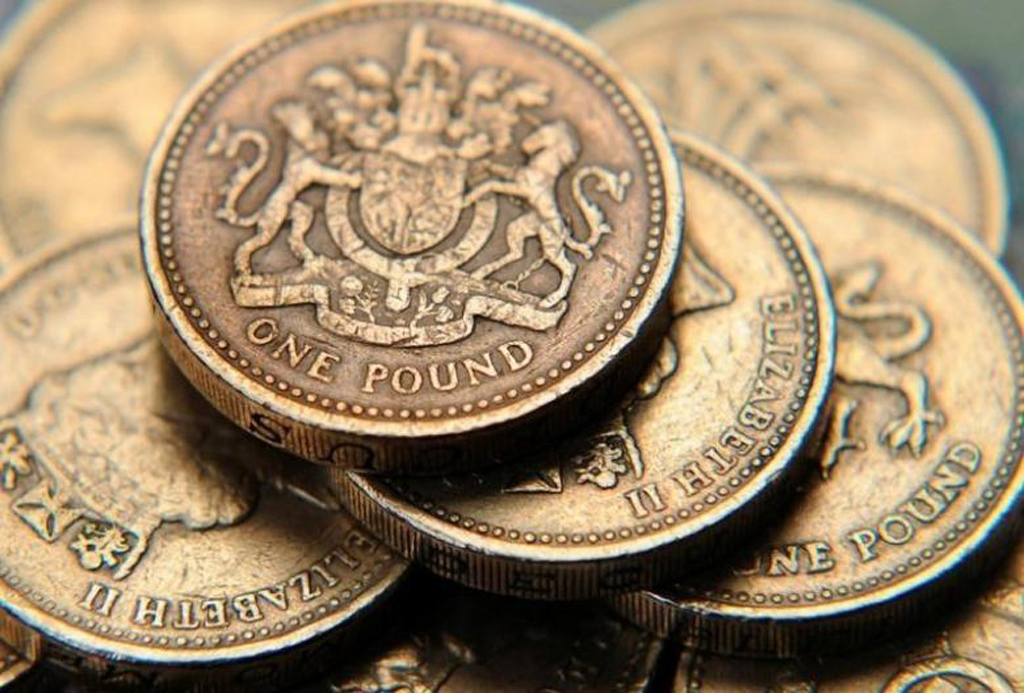 Sterling holds gains after survey shows UK construction recovery