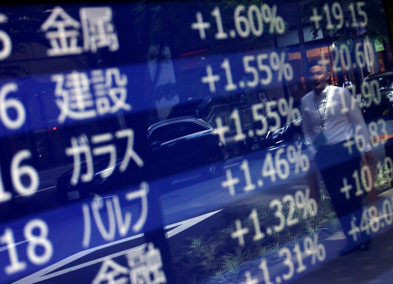 Stocks flat to down after CPI data; Treasury yields ease