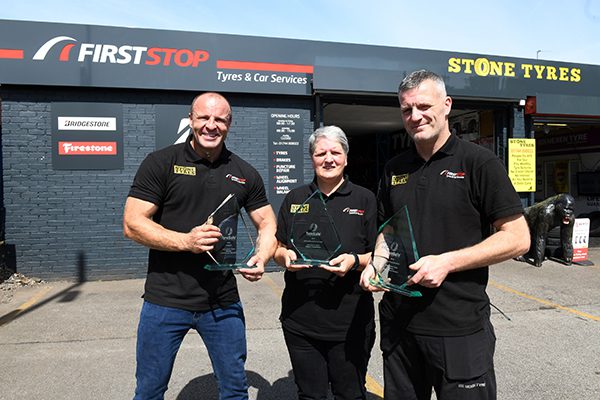 Stone Tyres Scoop Hat-Trick of UK Tyre Safety Awards