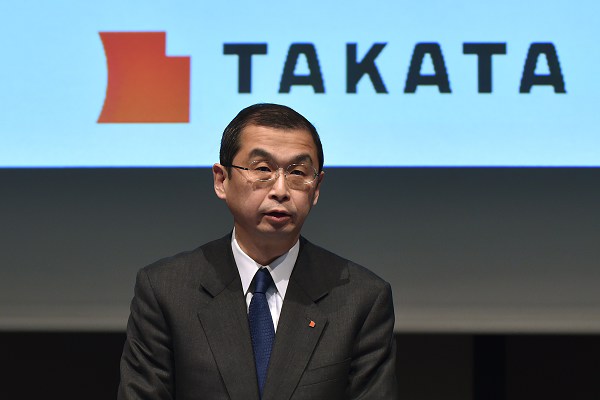 Takata plunges after record US fine, Honda dumping