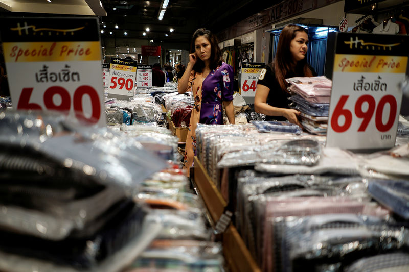 Thai December headline inflation rate seen easing to 0.84 percent: Reuters poll