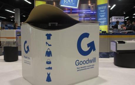 Thermoforming an updated charity bin for the 21st century Thermoforming an updated charity bin for the 21st century