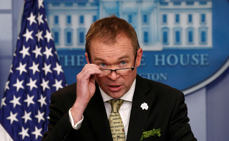 Top Trump aide Mulvaney says shutdown may go into new year