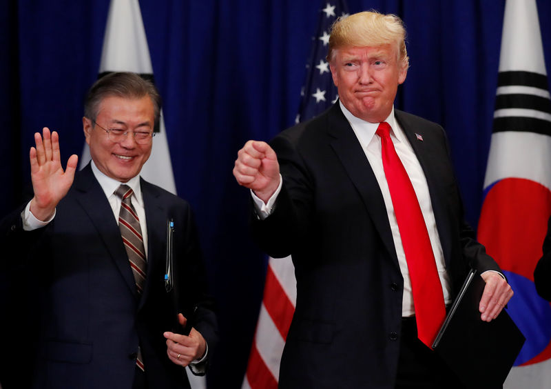 Trump calls new U.S.-South Korea trade deal a historic milestone