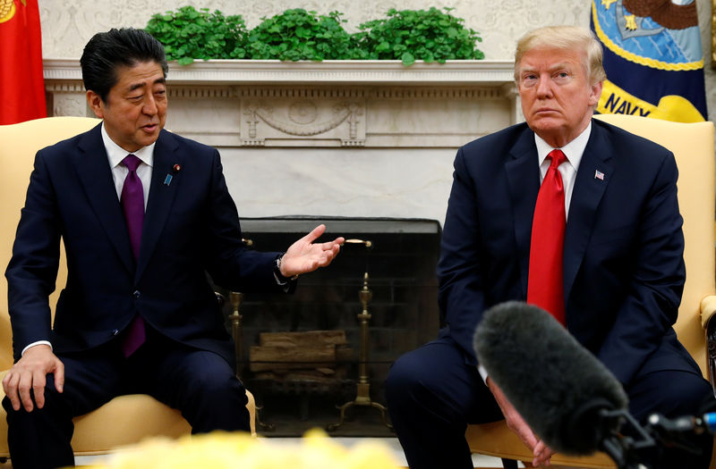 Trump to discuss autos, defense sales in trade talks with Japan