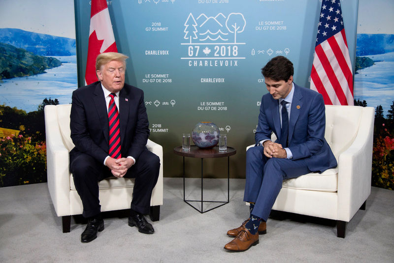 U.S.-Canada row escalates, Europeans criticize Trump