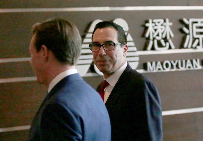 U.S., China putting trade war on hold, Treasury