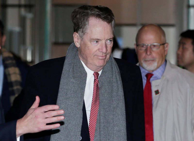 U.S. official Lighthizer arrives in China ahead of trade talks