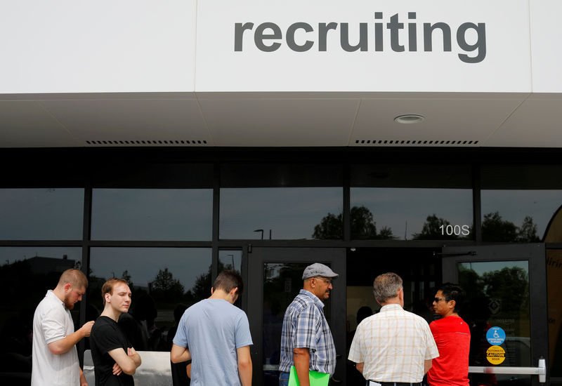 U.S. services sector activity picks up; job openings at record high