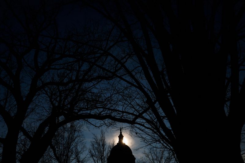 US Senate Republicans say stopgap needed to avert shutdown, potential problem for Johnson