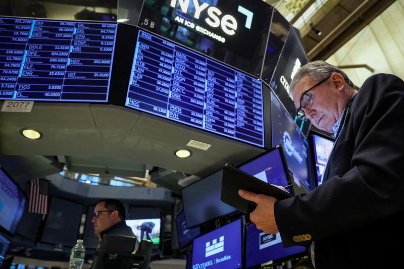 Wall St opens higher as bank fears fade, focus on inflation data