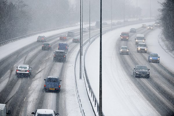 Weather Warnings Make Checking Tyres an Essential New Year Resolution