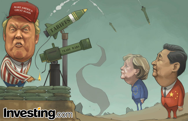 Weekly Comic: Trump Escalates Trade War Against China, Europe