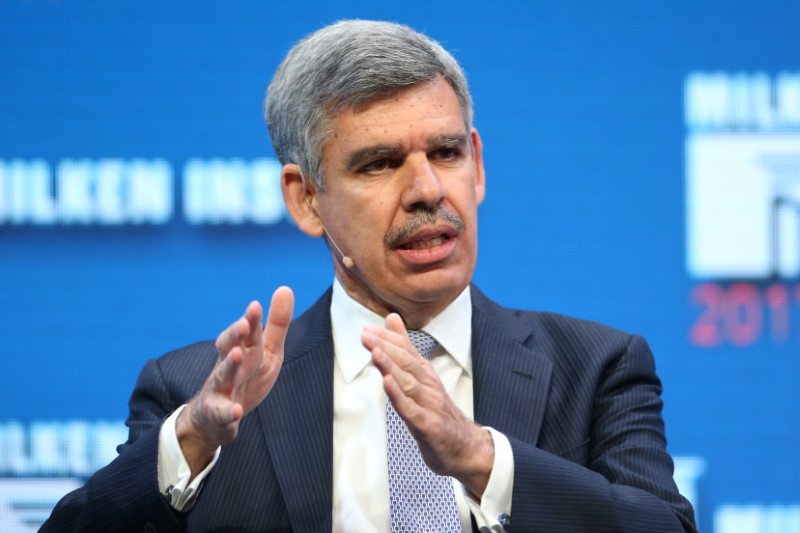 White House eyeing El-Erian, others for Fed vice chair: CNBC, citing Dow Jones