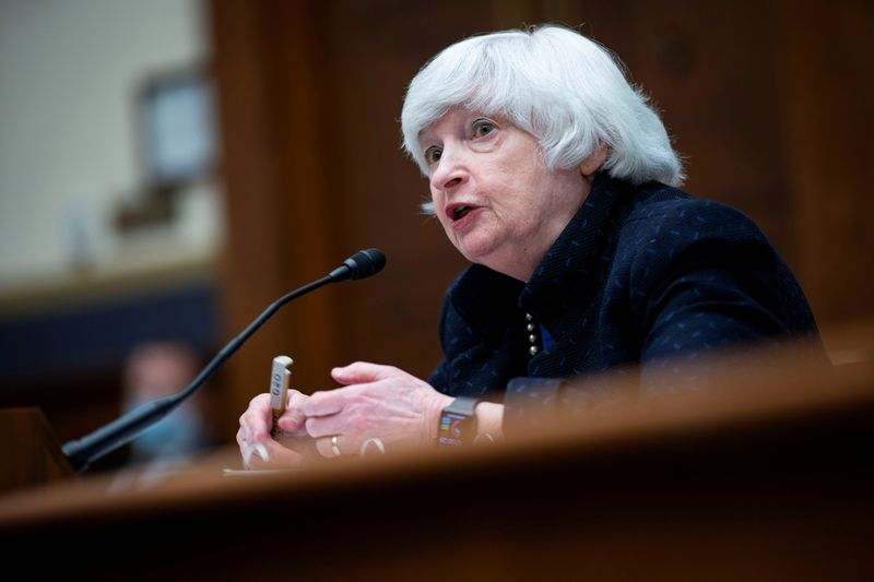 Yellen expects inflationary pressures to ease by second half of 2022