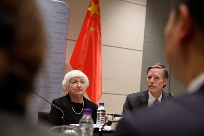 Yellen says US wants healthy competition with China, not 