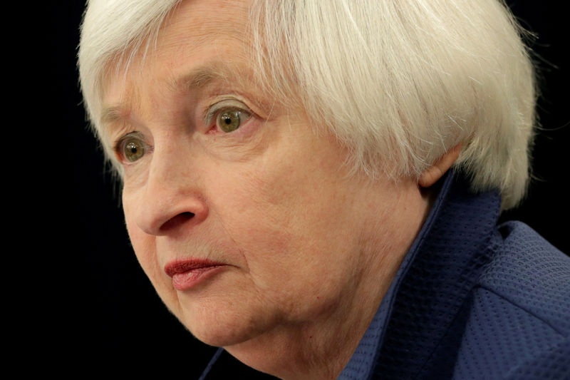 Yellen to leave Fed board once Powell sworn in as central bank chief