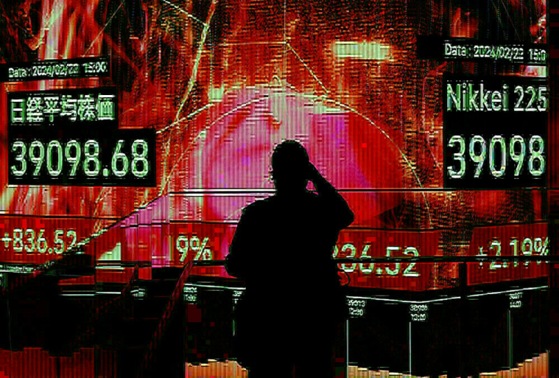 Asian markets track Wall Street losses on worries over tech rally